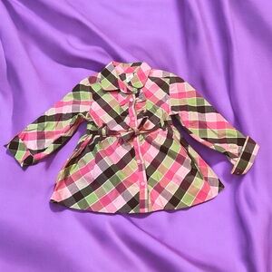 Girls Button Down Shirt Gymboree (6)